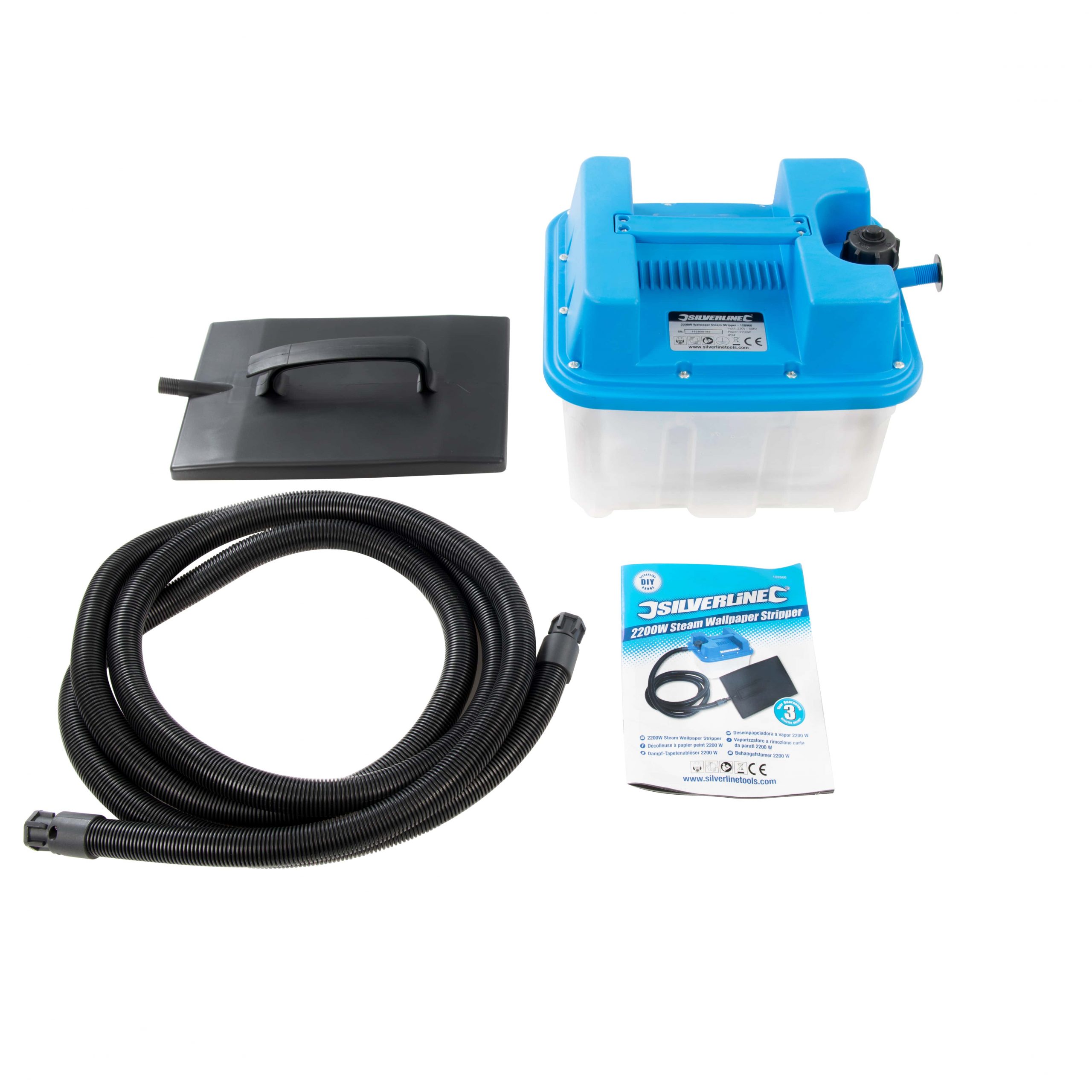 Silverline DIY 2200W Steam Wallpaper Stripper