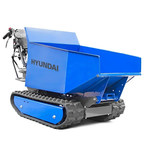 Hyundai 196cc 500kg Petrol Tracked Mini Dumper Power Barrow Transporter