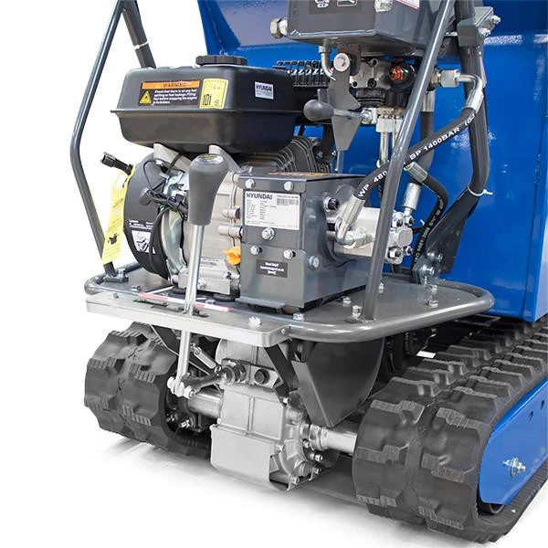 Hyundai 196cc 500kg Petrol Tracked Mini Dumper Power Barrow Transporter