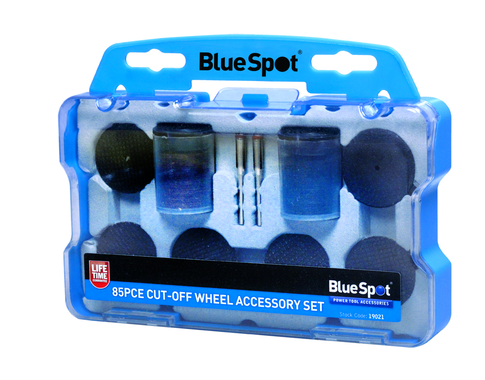 BlueSpot 85 PCE Rotary Tool Cut Off Wheel Accessory Set