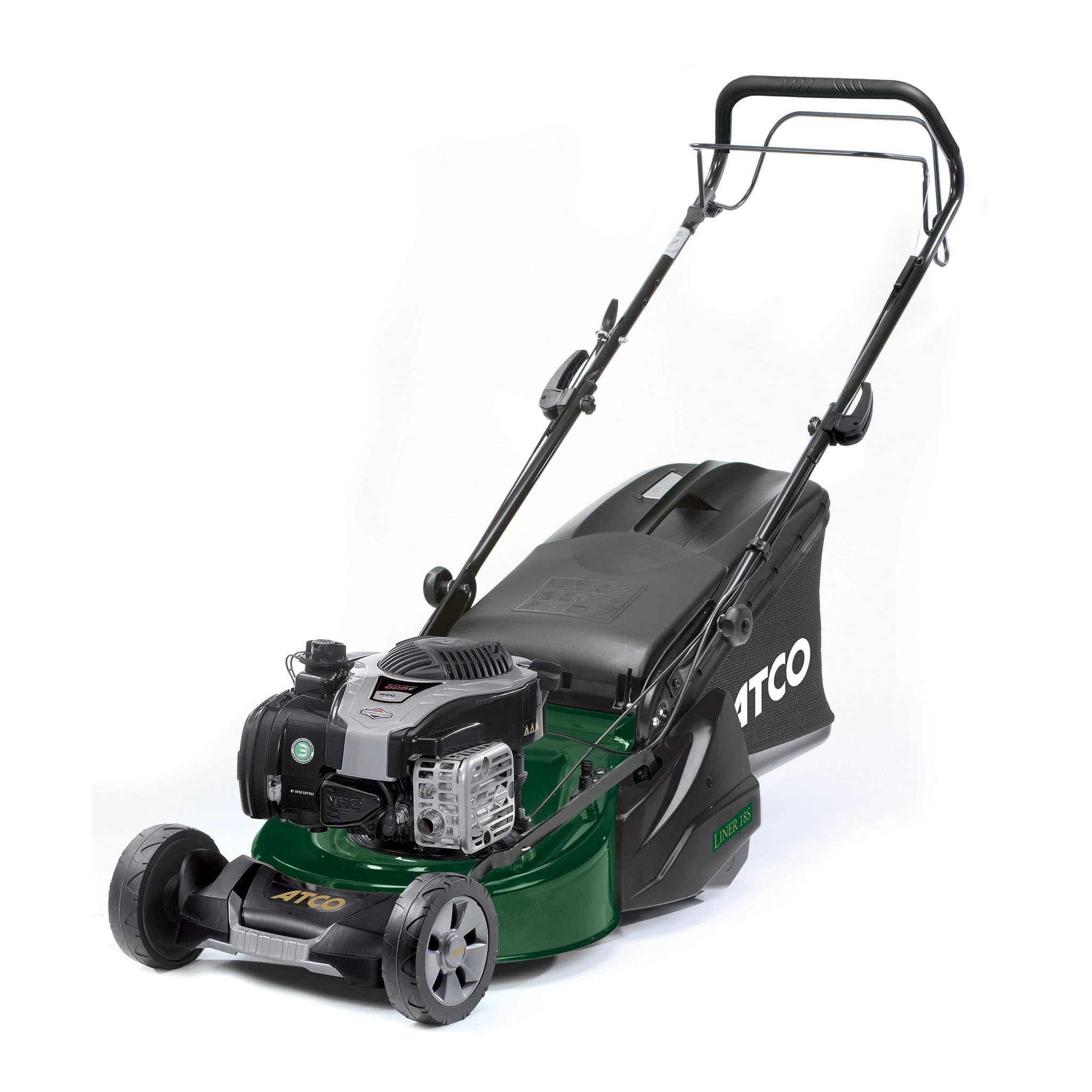 Atco Liner 18S 46cm Self Propelled Rear Roller Lawnmower