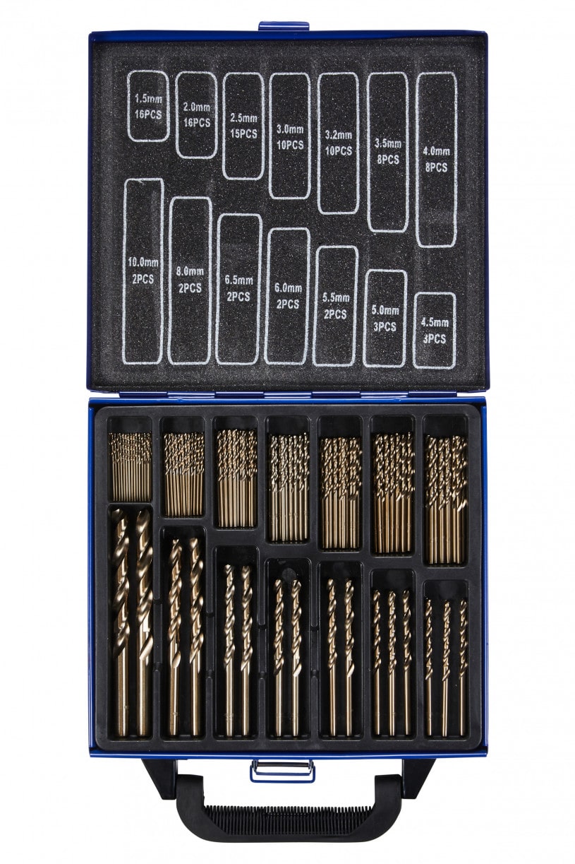 BlueSpot 99 PCE Cobalt Drill Set (1.5-10mm)