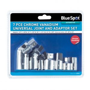 BlueSpot 7 PCE Universal Joint And Adaptor Set