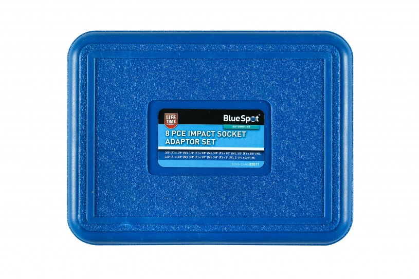 BlueSpot 8 PCE Impact Socket Adaptor Set (1/4″-1″)
