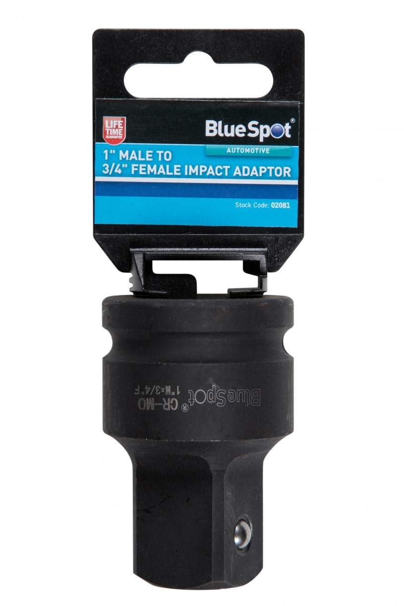 BlueSpot 3/4″ Female to 1″ Male Impact Adaptor