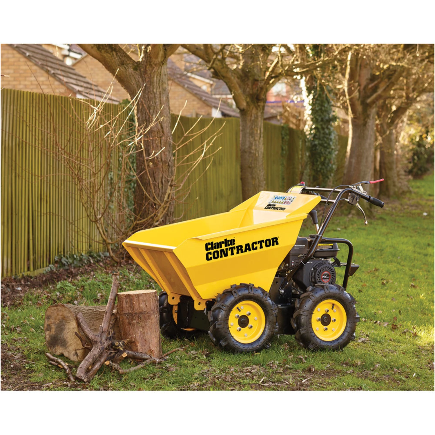 Clarke CDT300 300kg Petrol Mini Dumper Truck
