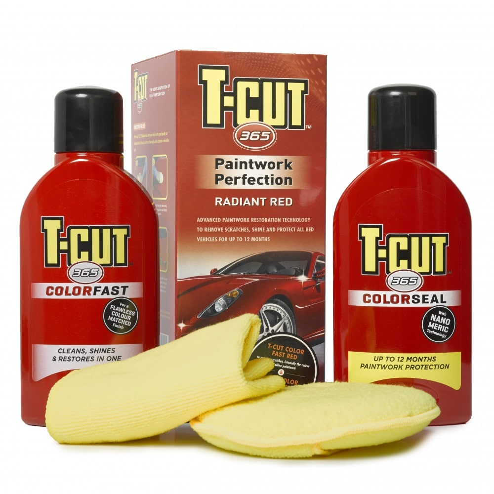 T-Cut 365 Paintwork Perfection Radiant Red Kit