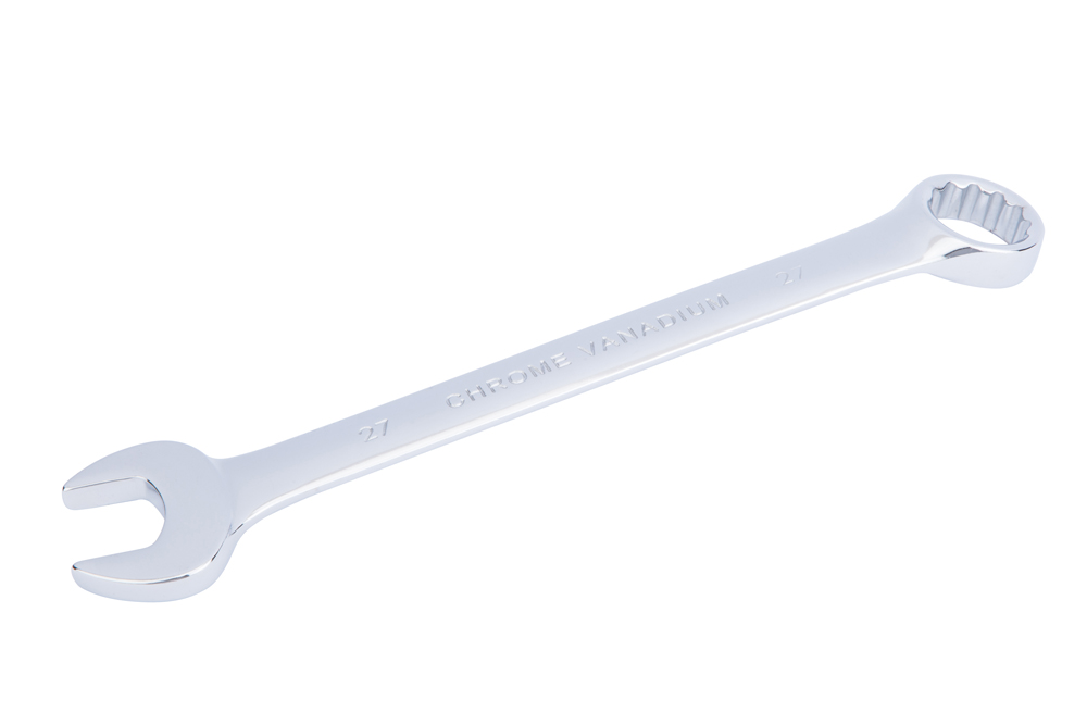 BlueSpot 27mm Fully Polished Chrome Vanadium Spanner