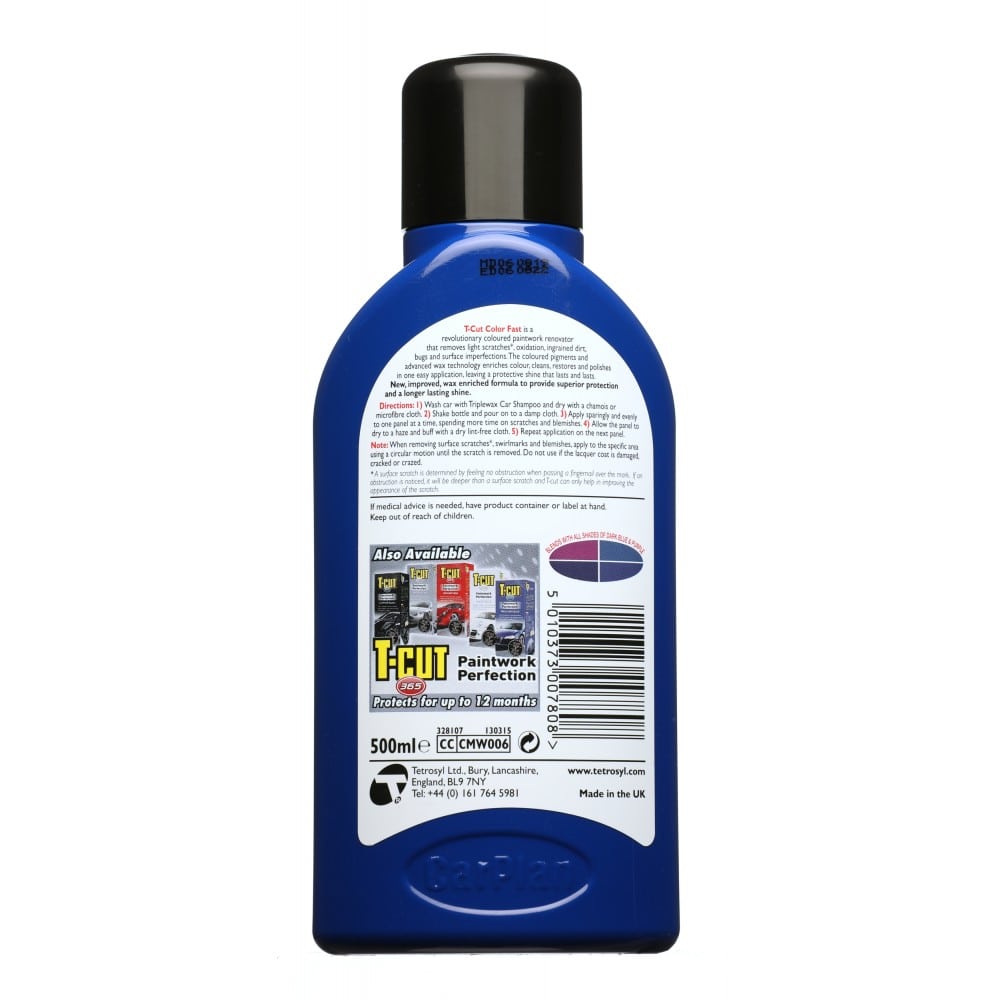 T-Cut Color Fast Dark Blue 500ml