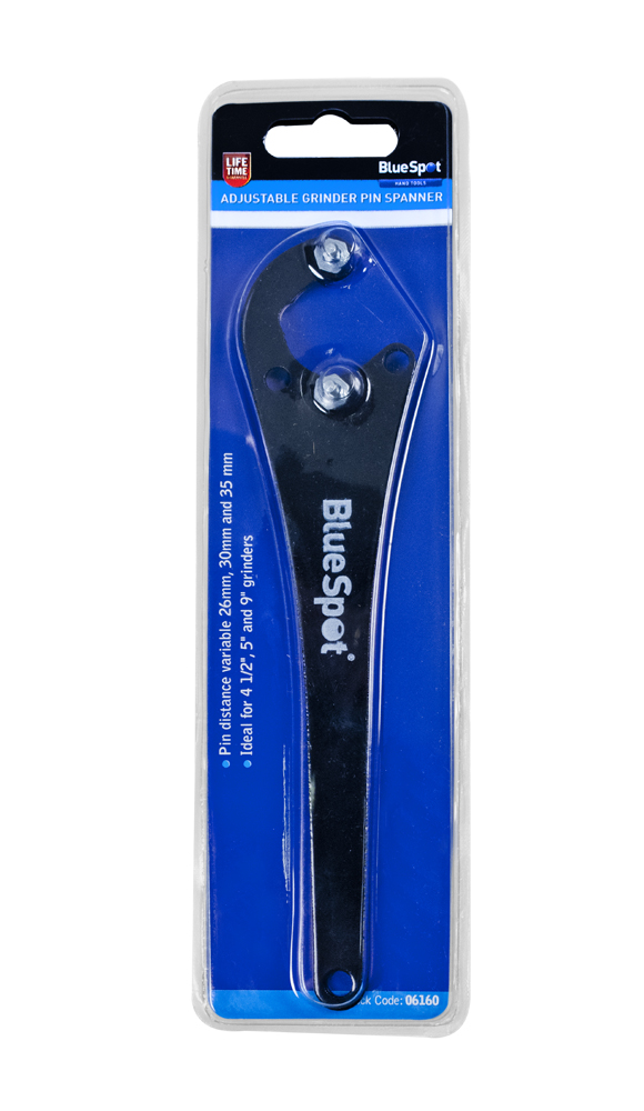 BlueSpot Adjustable Angle Grinder Pin Spanner