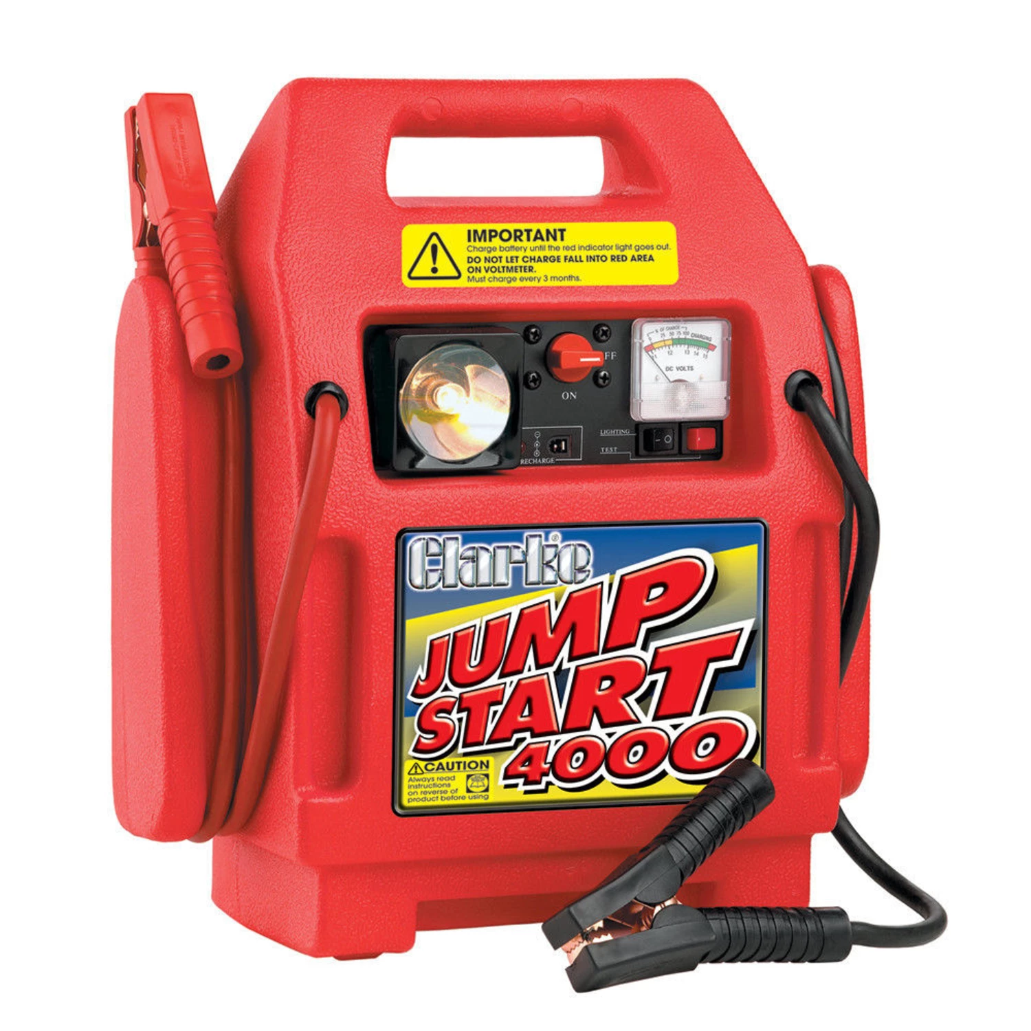 Clarke JS4000 2200A Jumpstart – Heavy Duty
