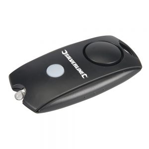 Silverline Squeeze Personal Alarm with LED