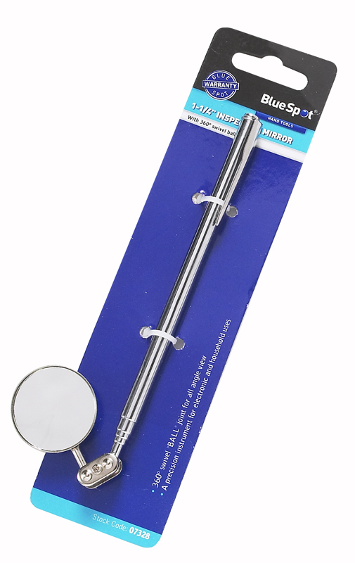 BlueSpot Telescopic Swivel Inspection Mirror