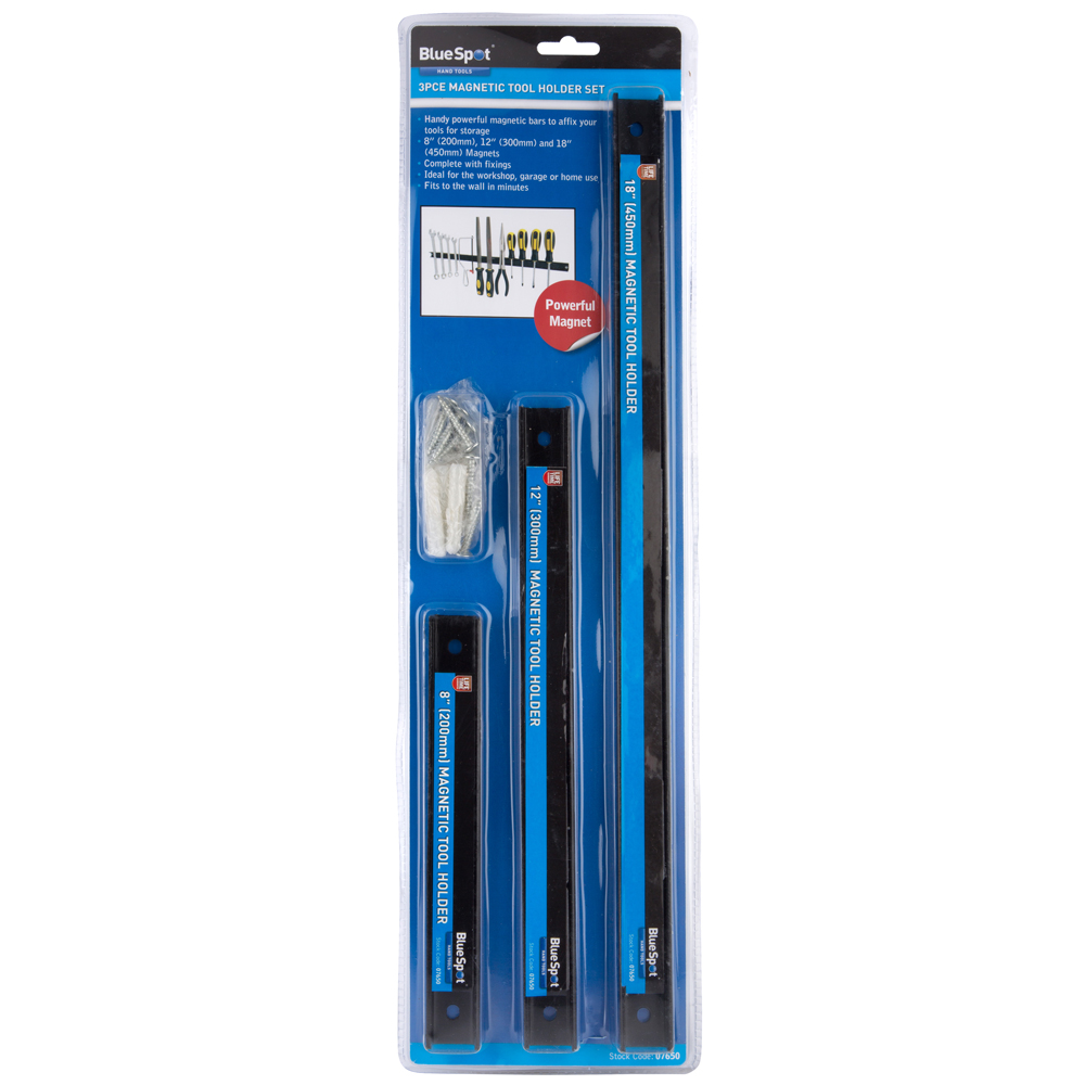 BlueSpot 3 PCE Magnetic Tool Holder Set