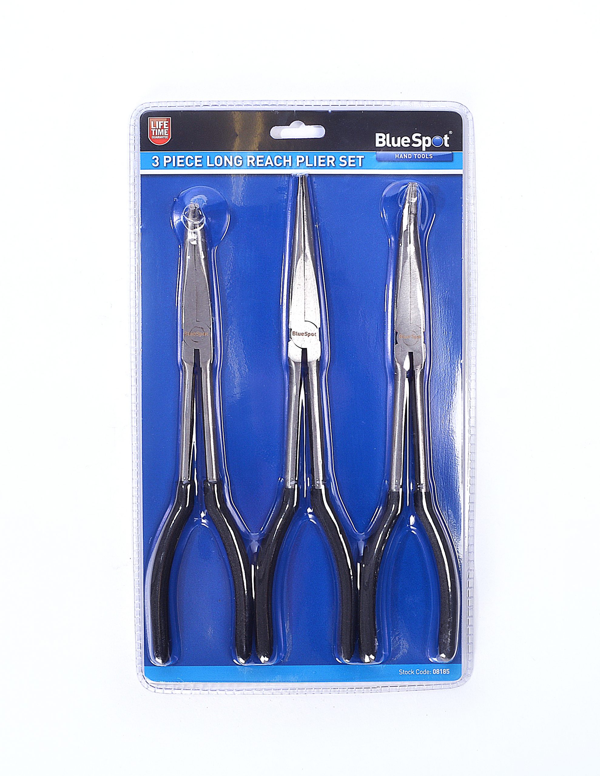 BlueSpot 3 PCE 280mm (11″) Long Reach Plier Set