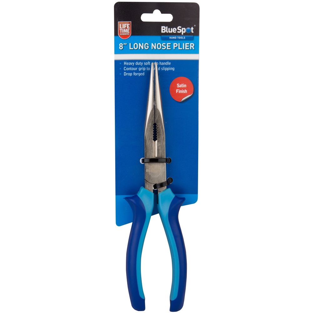 BlueSpot 200mm (8″) Long Nose Plier
