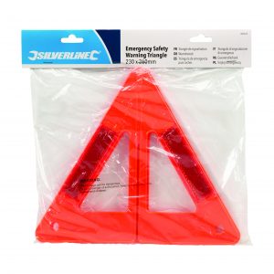 Silverline Emergency Safety Warning Triangle