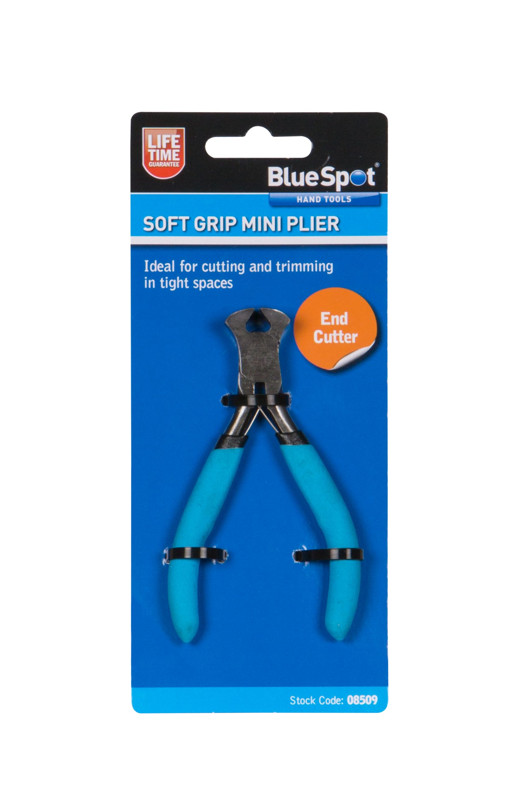 BlueSpot Soft Grip Mini End Cutter Plier