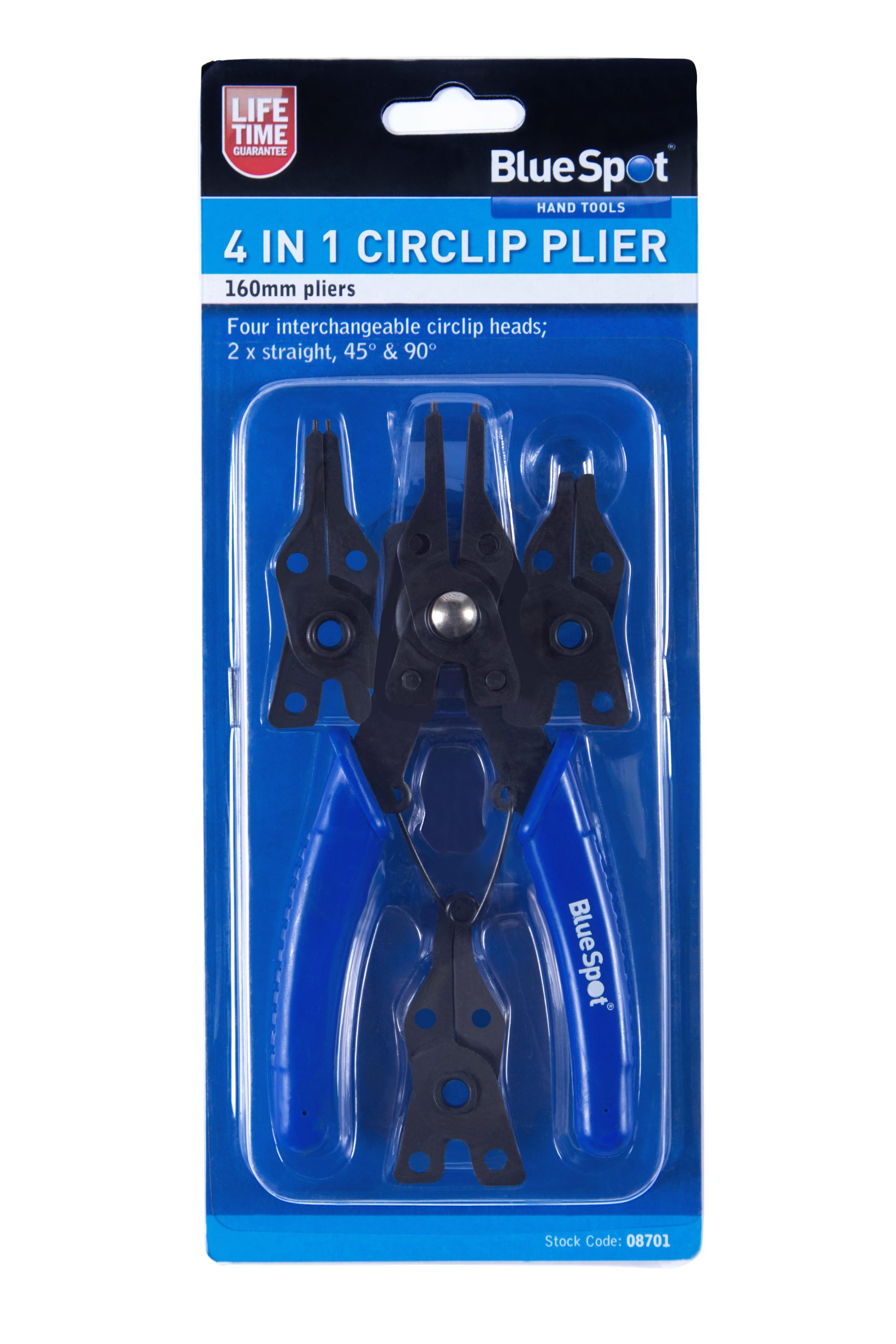 BlueSpot 4 In 1 Circlip Plier