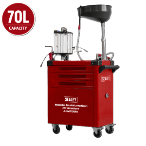Mobile Multifunction Oil Station with 61pc Tool Set