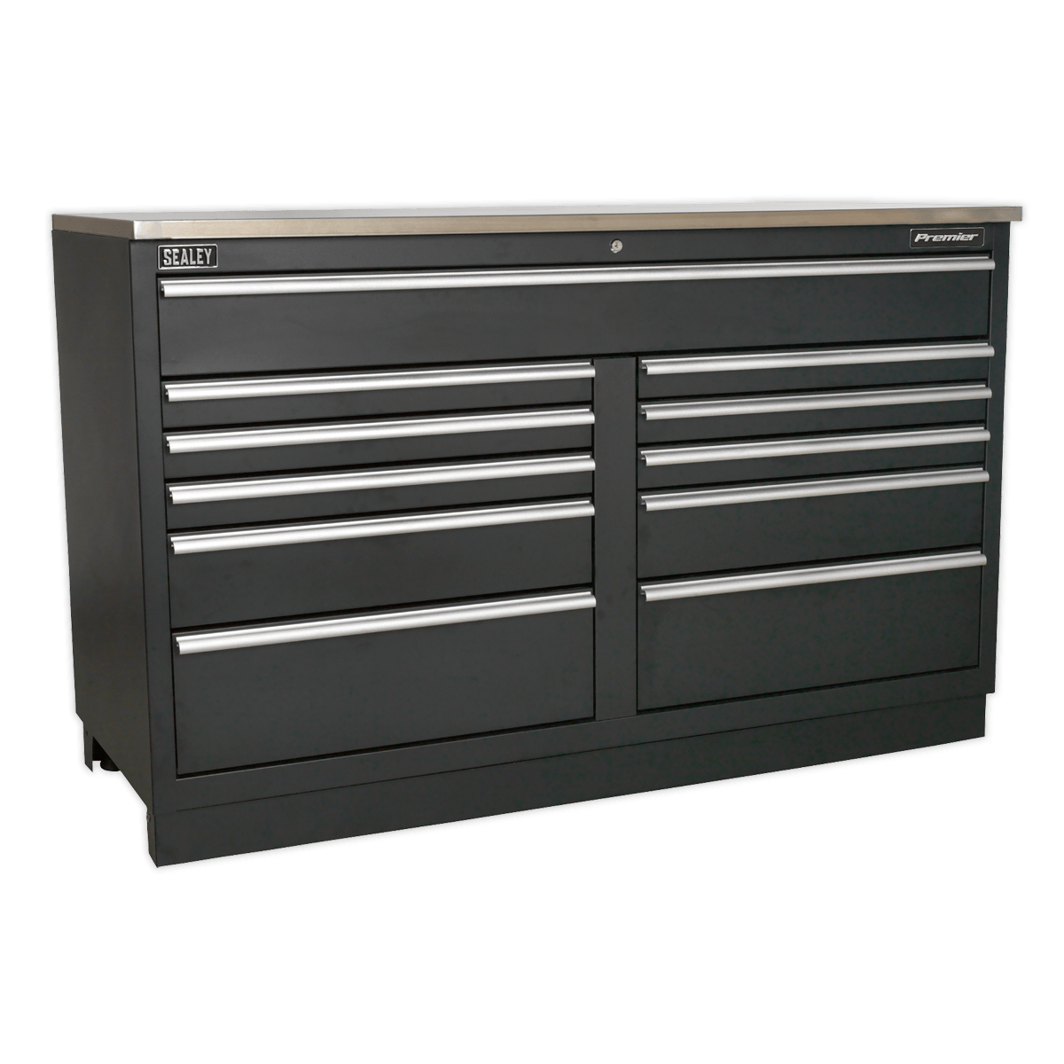 Sealey Modular Floor Cabinet 11 Drawer 1550mm Heavy-Duty