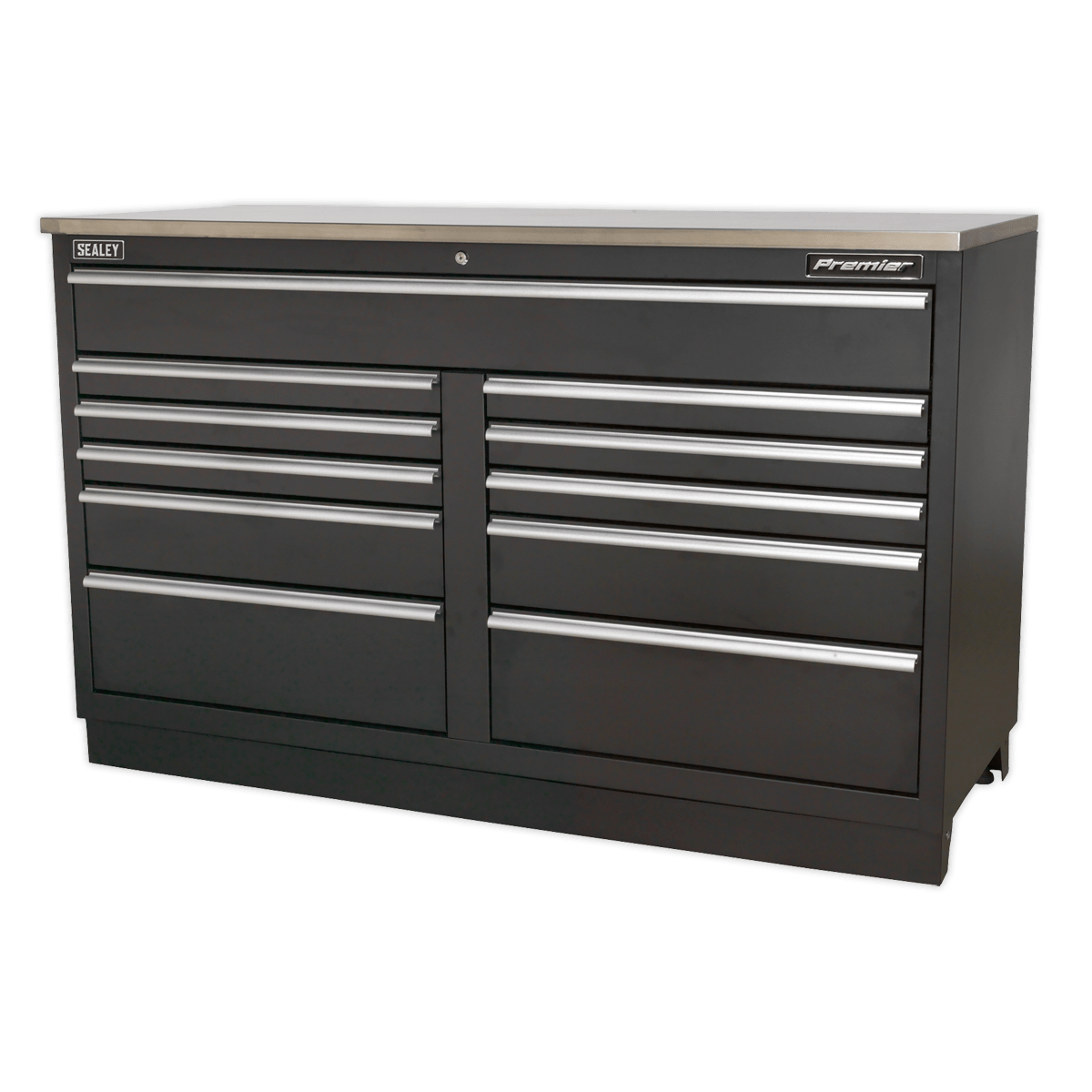Sealey Modular Floor Cabinet 11 Drawer 1550mm Heavy-Duty