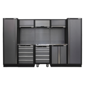 Sealey Superline Pro 3.2m Storage System – Stainless Worktop