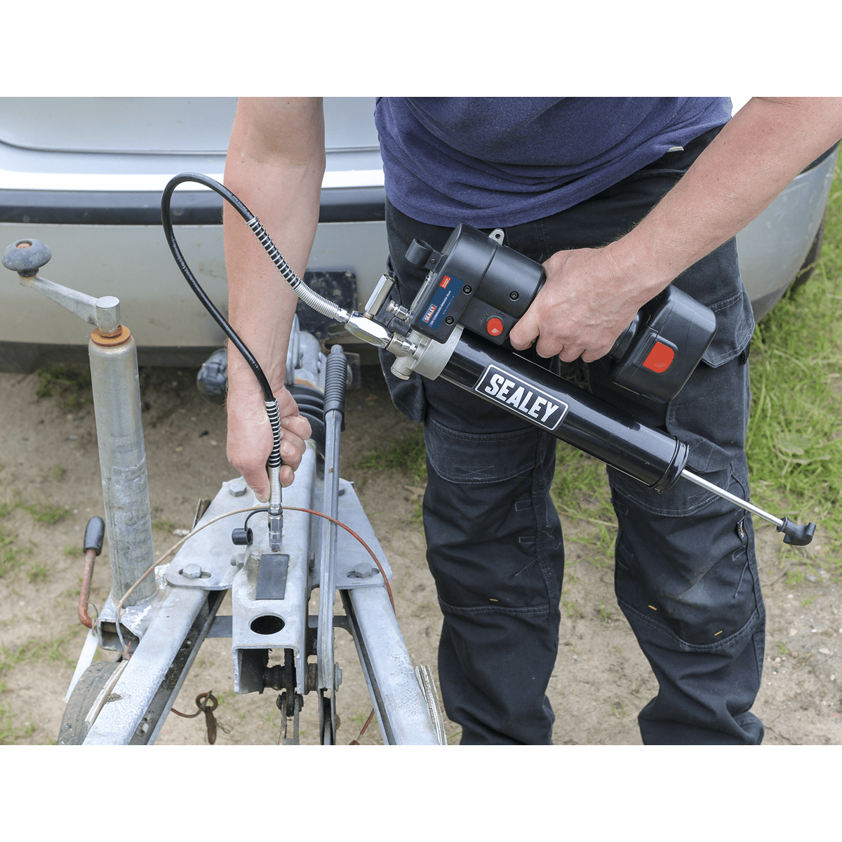 Sealey Cordless Grease Gun 12V