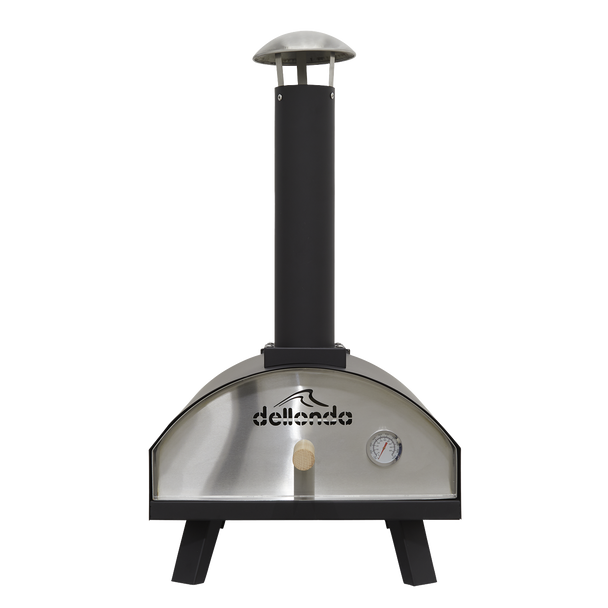 Dellonda Wood-Fired Pizza Oven 14″ – Black