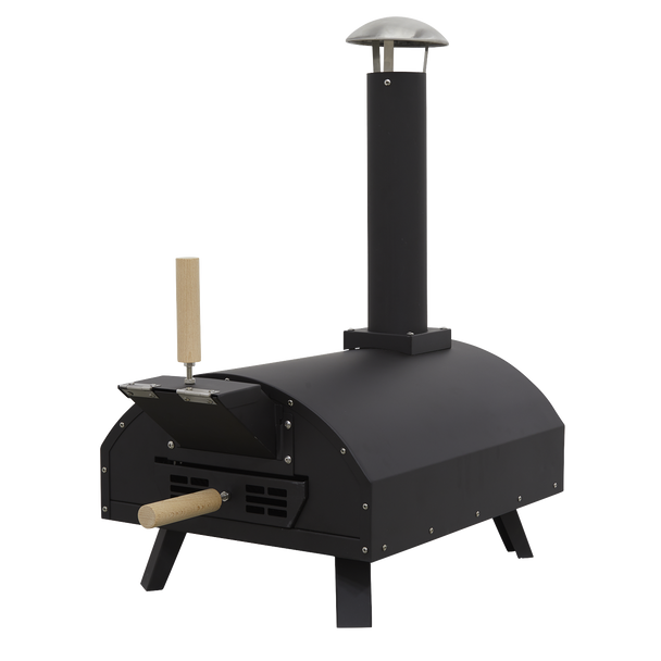 Dellonda Wood-Fired Pizza Oven 14″ – Black