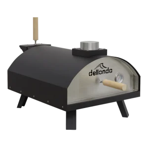 Dellonda Wood-Fired Pizza Oven 14″ – Black