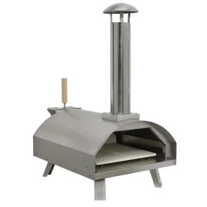 Dellonda Wood-Fired Pizza Oven 14″ – Stainless Steel