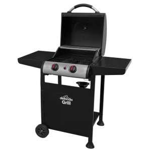 Dellonda 2 Burner Gas BBQ Grill with Piezo Ignition & Thermometer