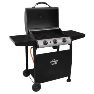 Dellonda 3 Burner Gas BBQ Grill with Piezo Ignition & Thermometer
