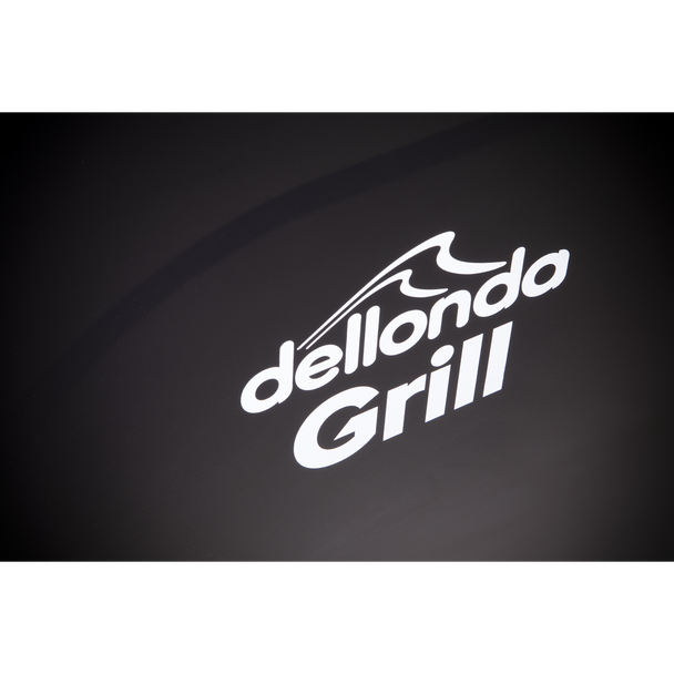 Dellonda 4 Burner Gas BBQ Grill with Piezo Ignition & Thermometer