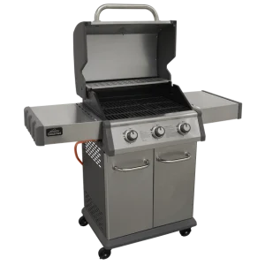 Dellonda 3 Burner Deluxe Gas BBQ Grill with Piezo Ignition & Thermometer – Stainless Steel