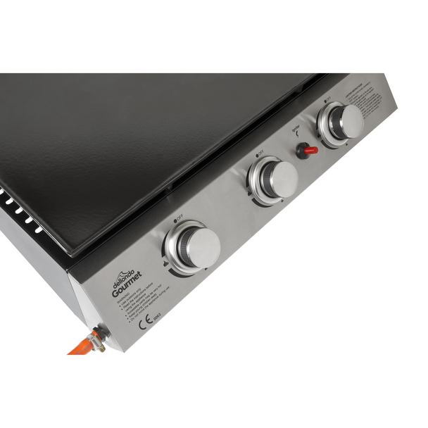 Dellonda 3 Burner Portable Gas Plancha