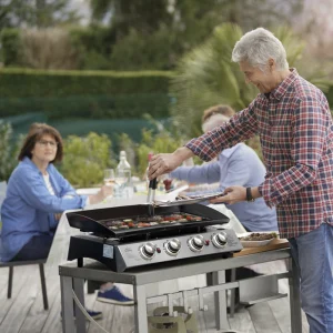 Dellonda 4 Burner Portable Gas Plancha
