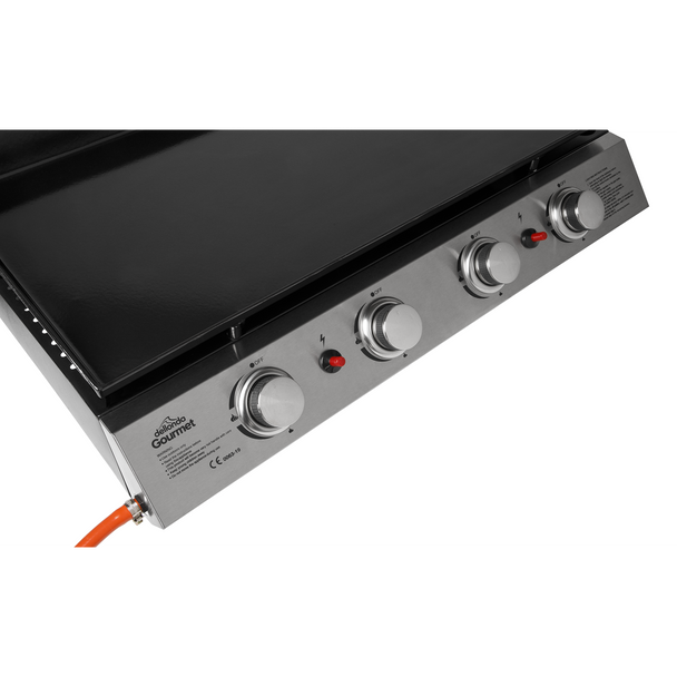 Dellonda 4 Burner Portable Gas Plancha