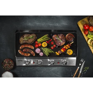 Dellonda 4 Burner Portable Gas Plancha