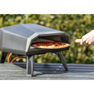 Dellonda Gas Pizza Oven with Water-Resistant Cover/Carry Bag & 12″ Pizza Peel