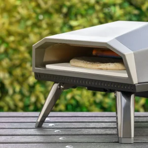 Dellonda Gas Pizza Oven with Water-Resistant Cover/Carry Bag & 12″ Pizza Peel