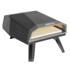 Dellonda Gas Pizza Oven with Water-Resistant Cover/Carry Bag & 12″ Pizza Peel