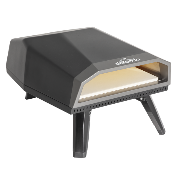 Dellonda Gas Pizza Oven with Water-Resistant Cover/Carry Bag & 12″ Pizza Peel