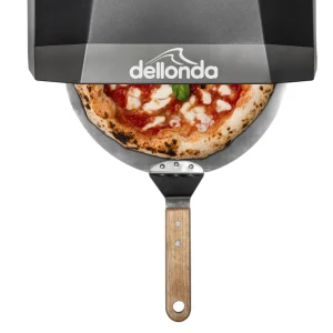 Dellonda Gas Pizza Oven with Water-Resistant Cover/Carry Bag & 12″ Pizza Peel