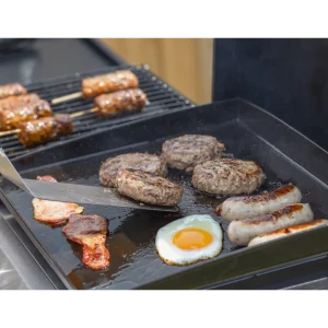 Dellonda 3 Burner Stainless Steel Portable Gas Plancha/Grill 8.5kW
