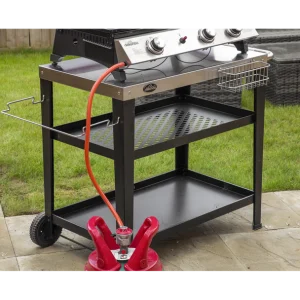 Dellonda 3 Burner Stainless Steel Portable Gas Plancha/Grill 8.5kW