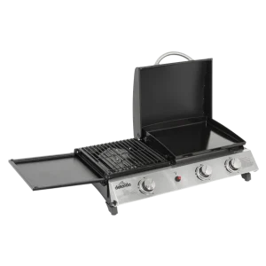 Dellonda 3 Burner Stainless Steel Portable Gas Plancha/Grill 8.5kW