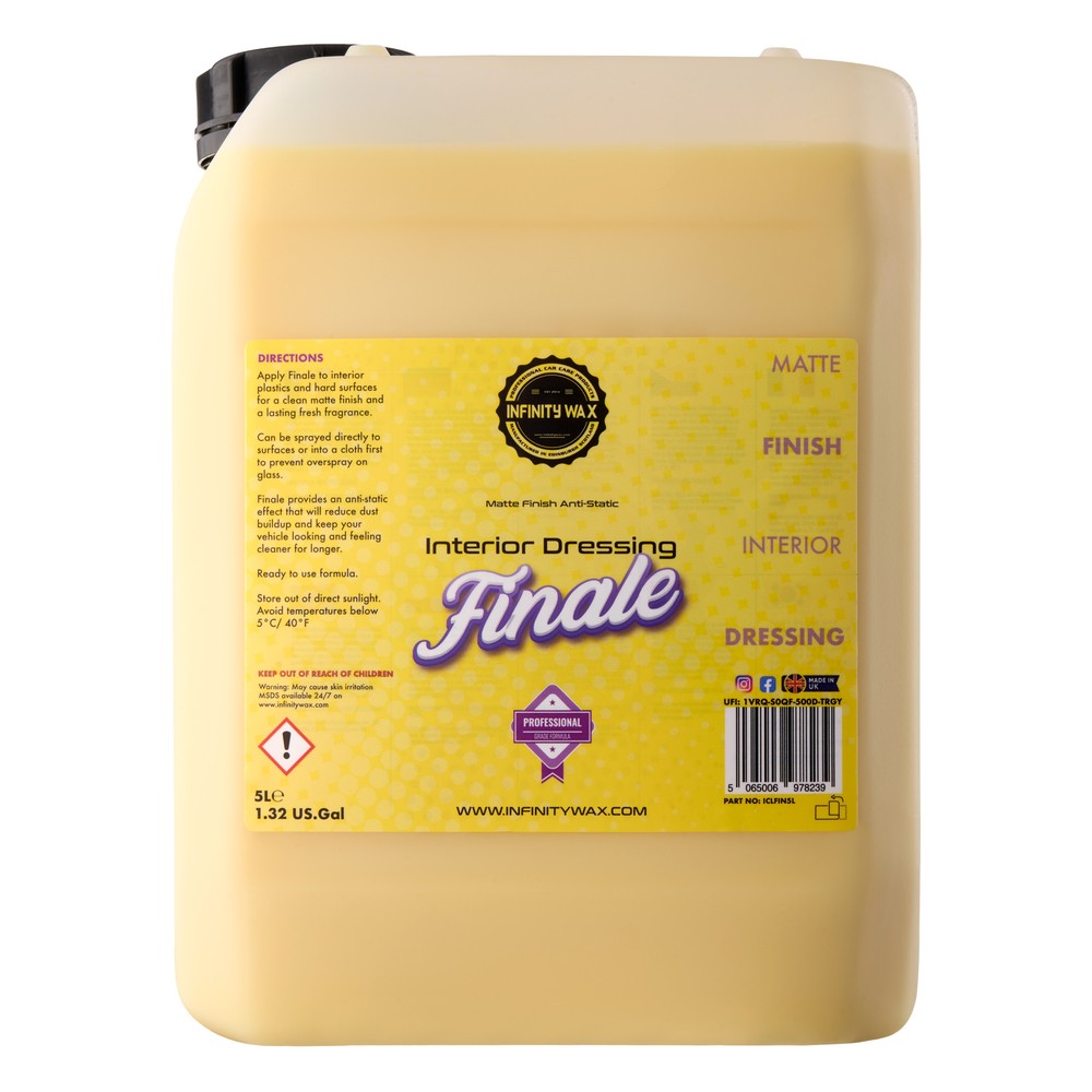 Infinity Wax Finale Interior Dressing 5L