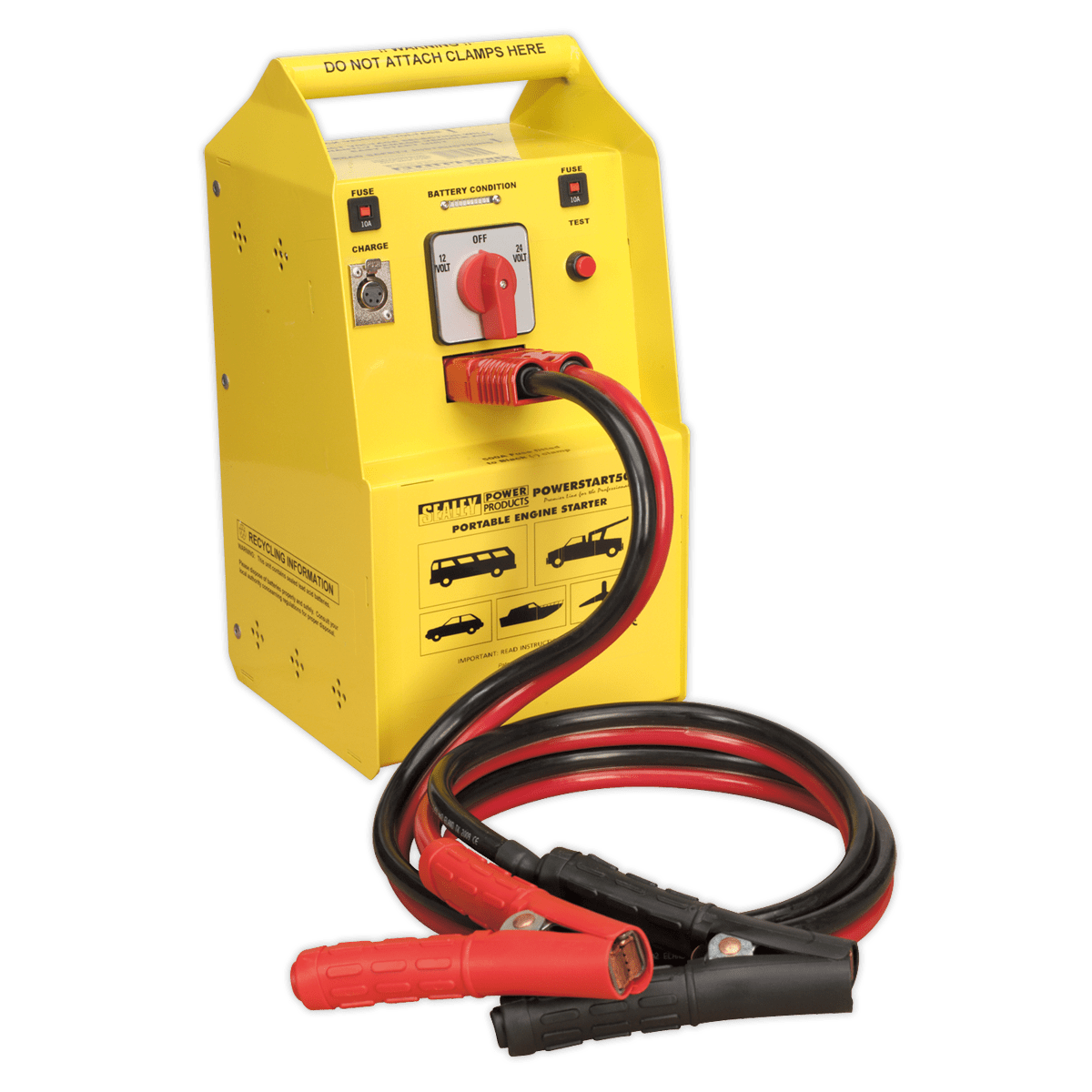Sealey PowerStart Emergency Jump Starter 500hp Start 12/24V